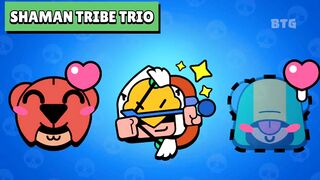 EVERY TRIO IN BRAWL STARS (PINS EDITION)