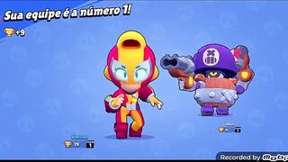 Jogando Brawl Stars com meu primo Oliver de 6 anos modo combate duplo