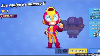 Jogando Brawl Stars com meu primo Oliver de 6 anos modo combate duplo