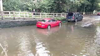 Rufford Ford || Vehicles vs Flooded Ford compilation || #91