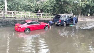 Rufford Ford || Vehicles vs Flooded Ford compilation || #91