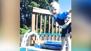 Funny Baby Outdoor Compilation 2022 #3 || Baby Family Video