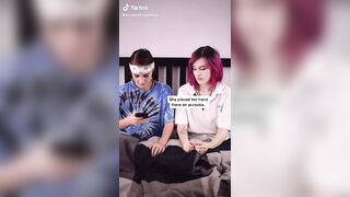 wlw lesbian couples TikTok compilation #90