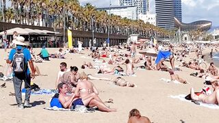 Beach Barceloneta????????Barcelona beach walk