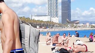 Beach Barceloneta????????Barcelona beach walk