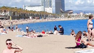 Beach Barceloneta????????Barcelona beach walk