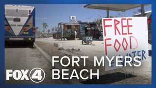 Helping others on Fort Myers Beach