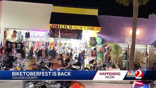 Daytona Beach Biketoberfest in full swing