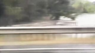 The wrath of nature hit Australia! River stream flooded the city of Bendigo, Victoria