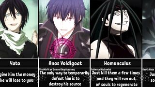 How to Beat Immortal Anime Characters