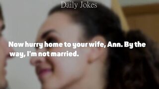 Dirty joke : | HE BENDED ME RIGHT IN FRONT OF MY HUSBAND! ???? | funny Joke