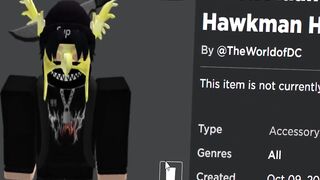 FREE ACCESSORY! HOW TO GET Black Adam Hawkman Helmet! (ROBLOX Black Adam ⚡ Experience)