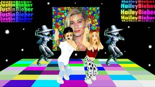 Roblox Justin Bieber and Hailey Bieber Dance