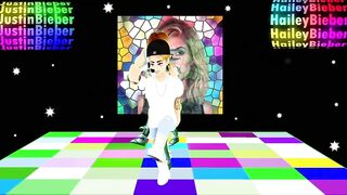 Roblox Justin Bieber and Hailey Bieber Dance