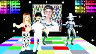 Roblox Justin Bieber and Hailey Bieber Dance