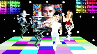 Roblox Justin Bieber and Hailey Bieber Dance