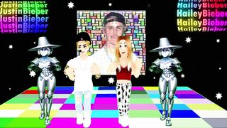 Roblox Justin Bieber and Hailey Bieber Dance