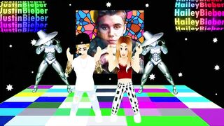 Roblox Justin Bieber and Hailey Bieber Dance