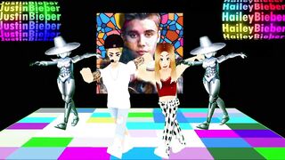 Roblox Justin Bieber and Hailey Bieber Dance