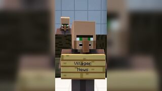 Best of Ethobot VILLAGER EDITION - Minecraft Shorts Compilation