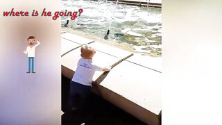 Funny Baby Outdoor Compilation 2022 #4 || Baby Family Video