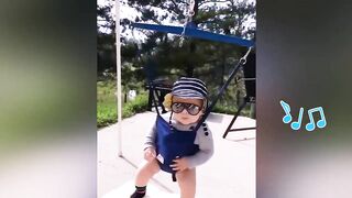 Funny Baby Outdoor Compilation 2022 #4 || Baby Family Video