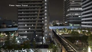 Time-lapse Travel - Tokyo Future City Takeshiba - Japan