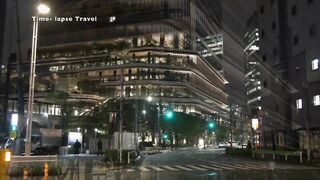 Time-lapse Travel - Tokyo Future City Takeshiba - Japan