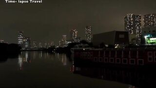 Time-lapse Travel - Tokyo Future City Takeshiba - Japan