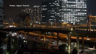 Time-lapse Travel - Tokyo Future City Takeshiba - Japan