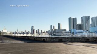 Time-lapse Travel - Tokyo Future City Takeshiba - Japan