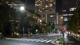 Time-lapse Travel - Tokyo Future City Takeshiba - Japan