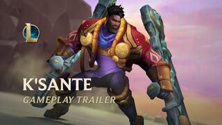 K’Sante: The Pride of Nazumah | Gameplay Trailer - League of Legends