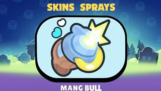 All Brawlers and Skins Sprays In Brawl Stars