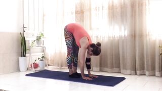 Yoga exercises - stretches for flexibility