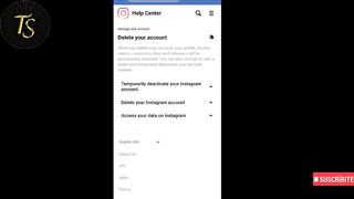 How to delete Instagram account। Instagram account delete kaise kare permanently।Tech with surinder