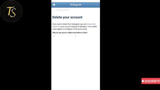 How to delete Instagram account। Instagram account delete kaise kare permanently।Tech with surinder