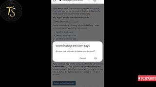 How to delete Instagram account। Instagram account delete kaise kare permanently।Tech with surinder