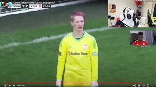 Phonzy's FUNNY reaction to this goalkeeper.. ????