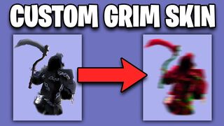 How to get Grim Reaper CUSTOM SKIN ???? Roblox Bedwars