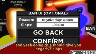 How To Get Negative Slaps On Slap Battles Roblox