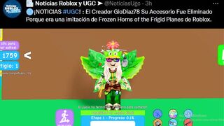 NOTICIAS DE ROBLOX - FILTRACIONES, BANEO A CREADOR DE UGC, ÚLTIMO DÍA EN AMAZON PRIME