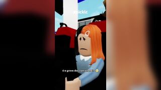 ELA EXPULSOU O CAMINHONEIRO DA CIDADE E DEU RUIM???? #Roblox #Brookhaven #Shorts