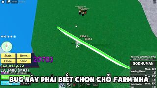 Roblox - Cách BUG FARM LEVEL CỰC BÁ MỚI NHẤT Mà Chưa Ai Biết Trong Blox Fruit | Blox Fruits