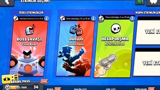 brawl stars siyah karakter bugu deniyorum