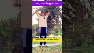 Yoga for beginners शुरुआती के लिए योग #shorts #yoga #beginners #part7