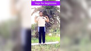 Yoga for beginners शुरुआती के लिए योग #shorts #yoga #beginners #part7