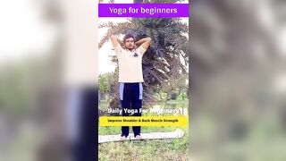 Yoga for beginners शुरुआती के लिए योग #shorts #yoga #beginners #part7