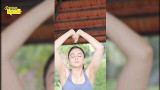 Actress Rakul Preet Singh Highly Attractive Look in recent Yoga Posses | Rakul Preet Latest video