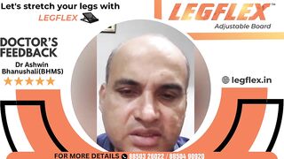 LEGFLEX | What Doctors say about the latest Leg Stretching Tool???